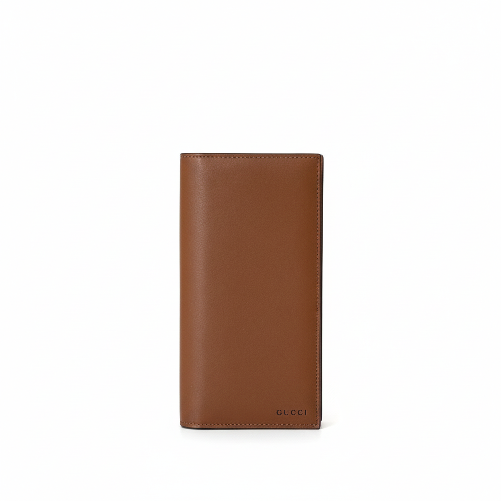 Gucci GG Emblem Leather Wallet