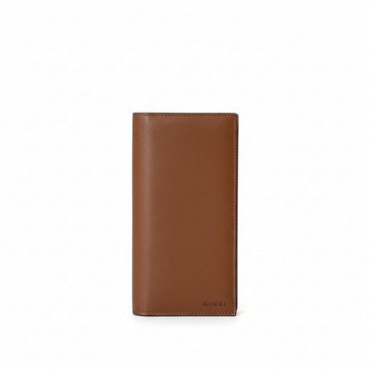 Gucci GG Emblem Leather Wallet