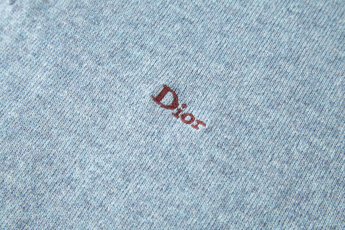 Dior Polo Shirt with Dior Embroidery "Blue"