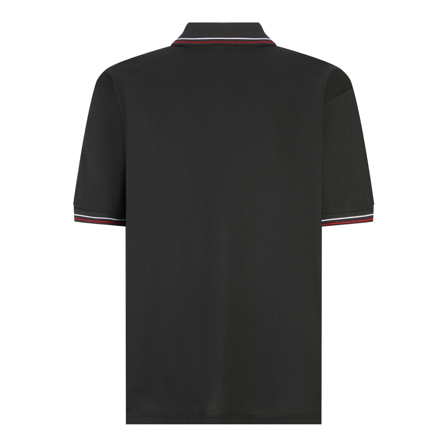 Prada Pique Polo T-Shirt "Black"