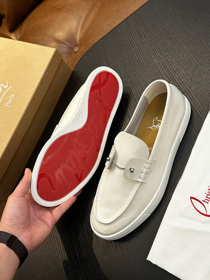 Christian Louboutin Chambeliboat "White"