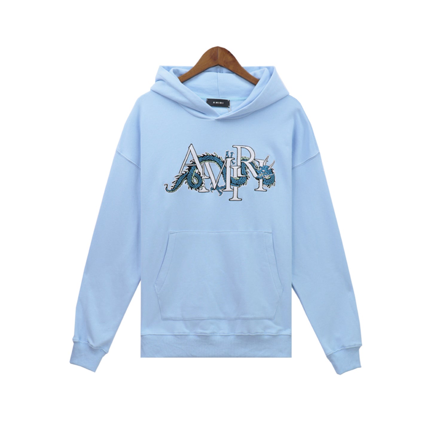 Amiri CNY Dragon Hoodie "Baby Blue"