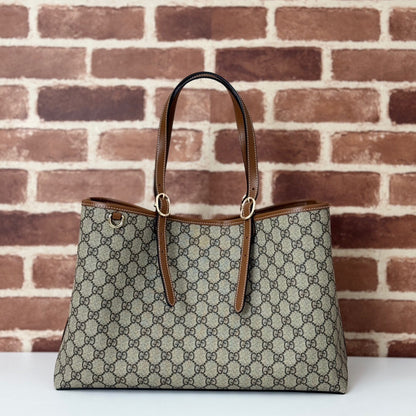 Gucci Large GG Emblem Tote Bag