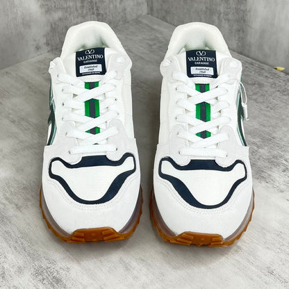 Valentino Garavani V-Logo "White-Grey-Green"