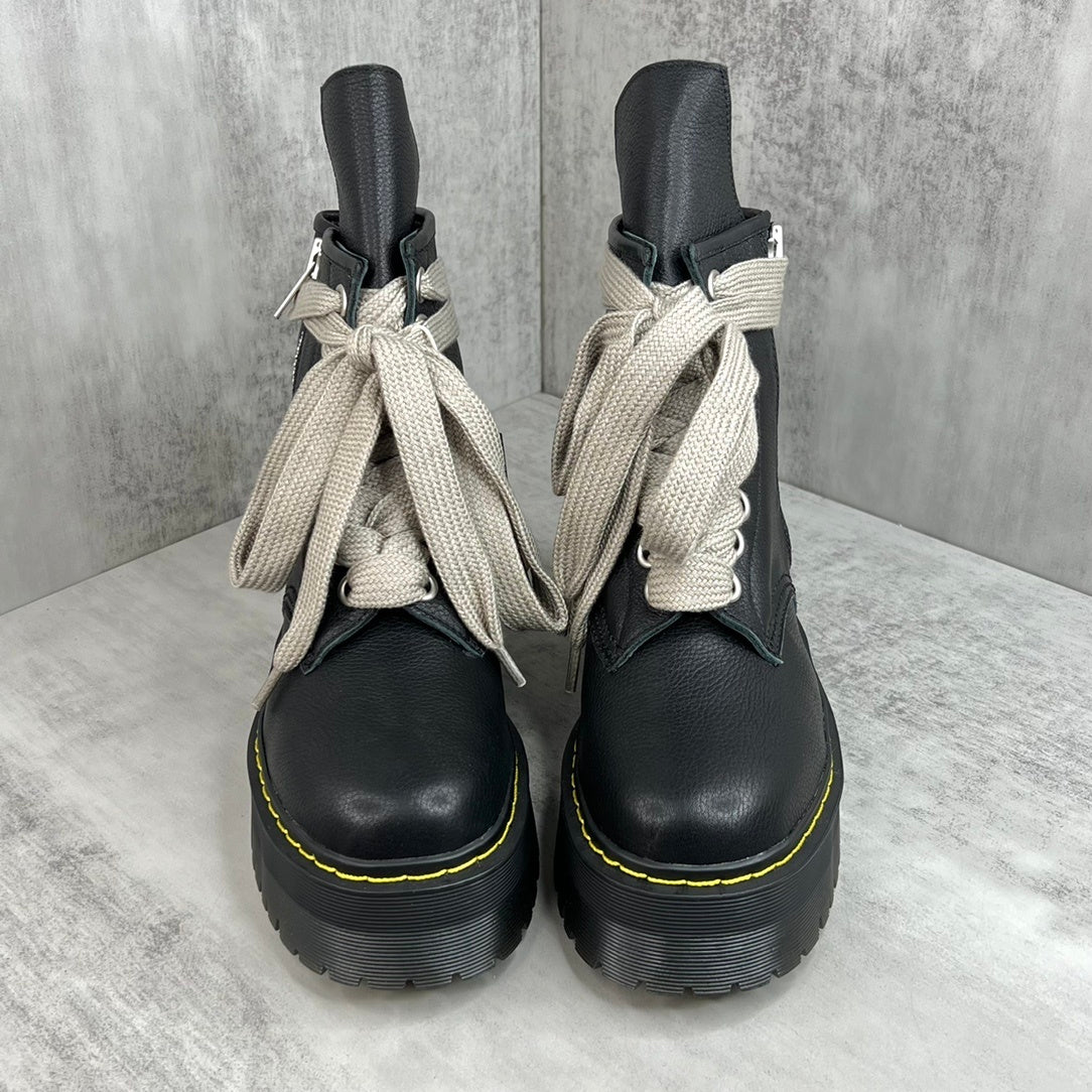 Rick Owens x Dr.Martens Platform Leather Boots