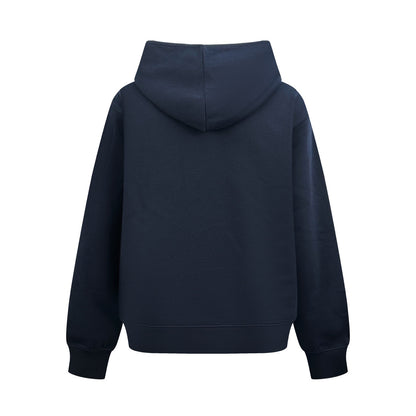 Gucci Cashmere Blend Sweatshirt with Print "Dark Blue"