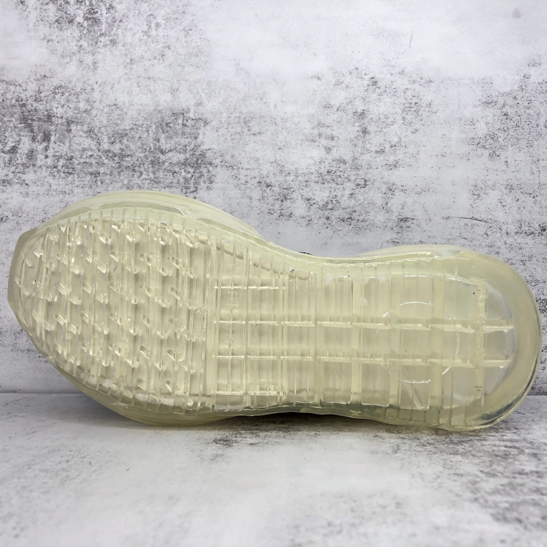 Rick Owens Abstract DRKSHDW Low "Black-Beige Clear Sole"