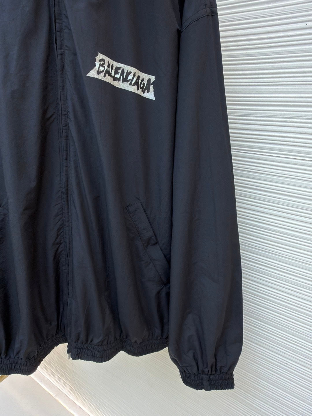 Balenciaga Masking Tape Tracksuit Jacket "Black"