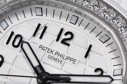 Patek Philippe Aquanaut 38.8mm White Dial