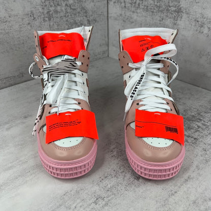 Off-White Off-Court High "White-Pink"