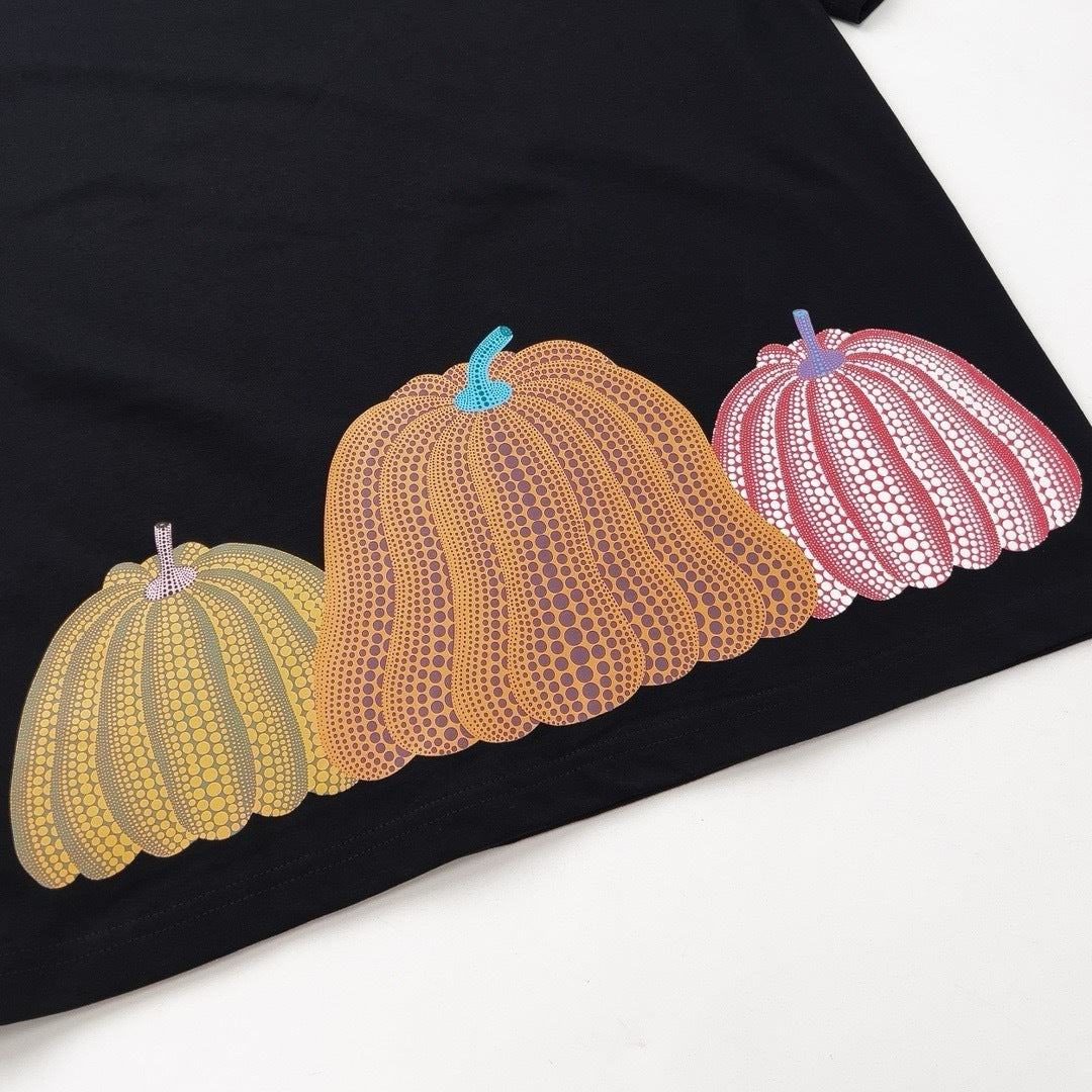 Louis Vuitton x Yayoi Kusama Pumkin Print T-Shirt "Black"
