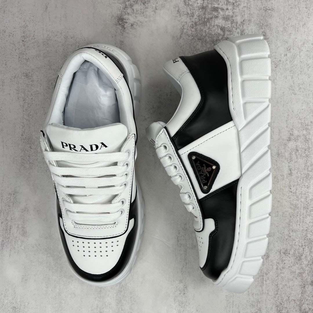 Prada Padded Nappa Leather "Black-White"