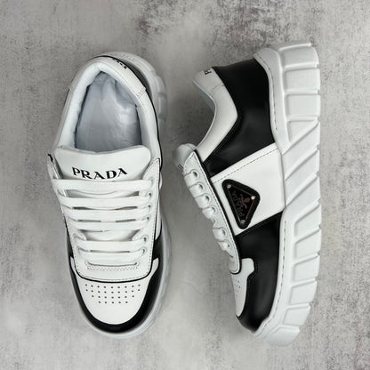 Prada Padded Nappa Leather "Black-White"