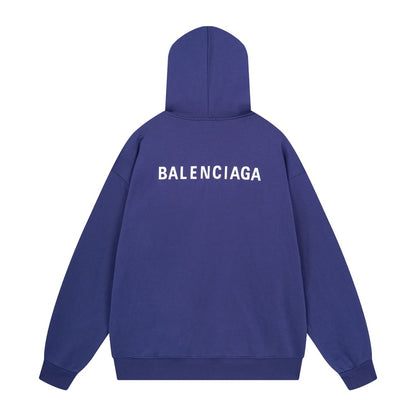 Balenciaga Hoodie "Blue-White"