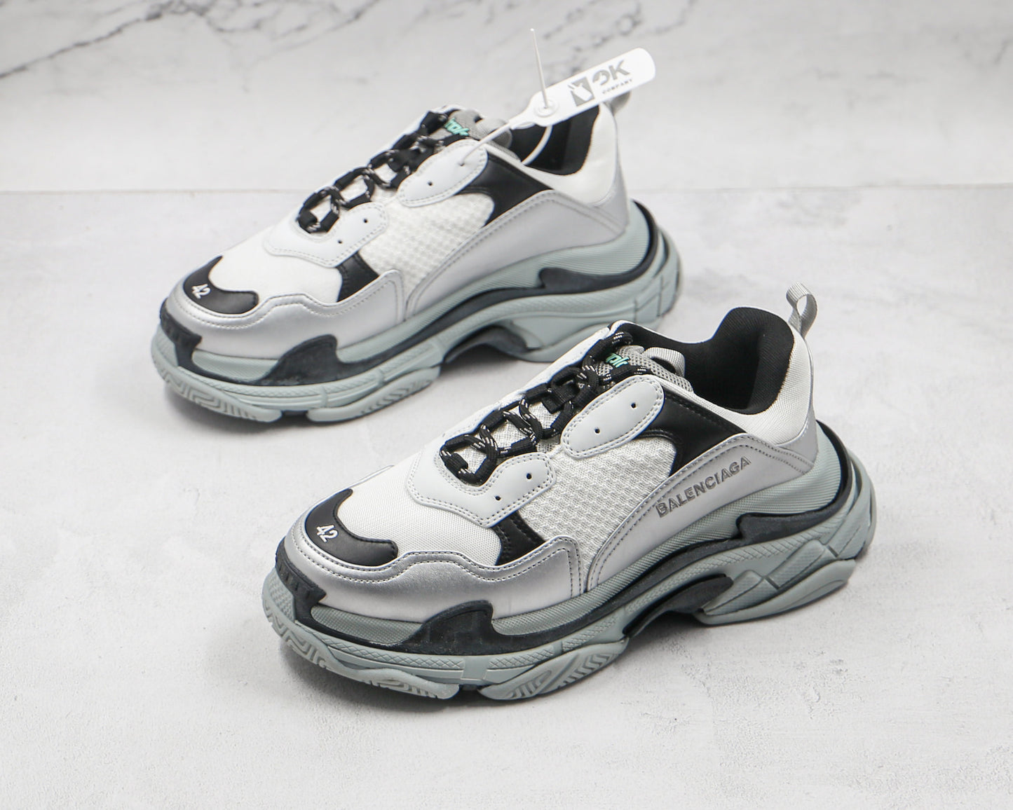 Balenciaga Triple S "Silver-Black"