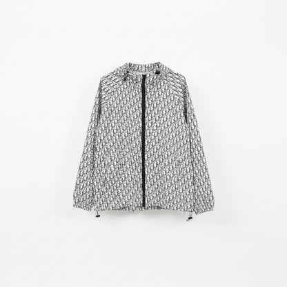 Dior Monogram Windbreaker Jacket "White-Black"