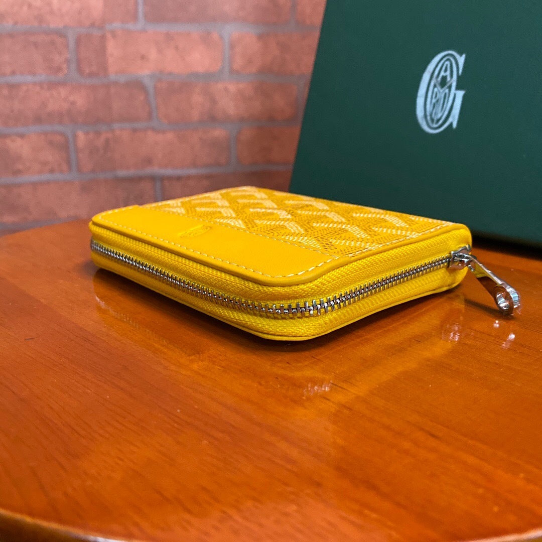 Goyard Matignon PM Wallet "Yellow"
