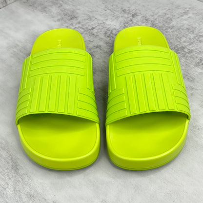 Bottega Veneta Slides "Lime"