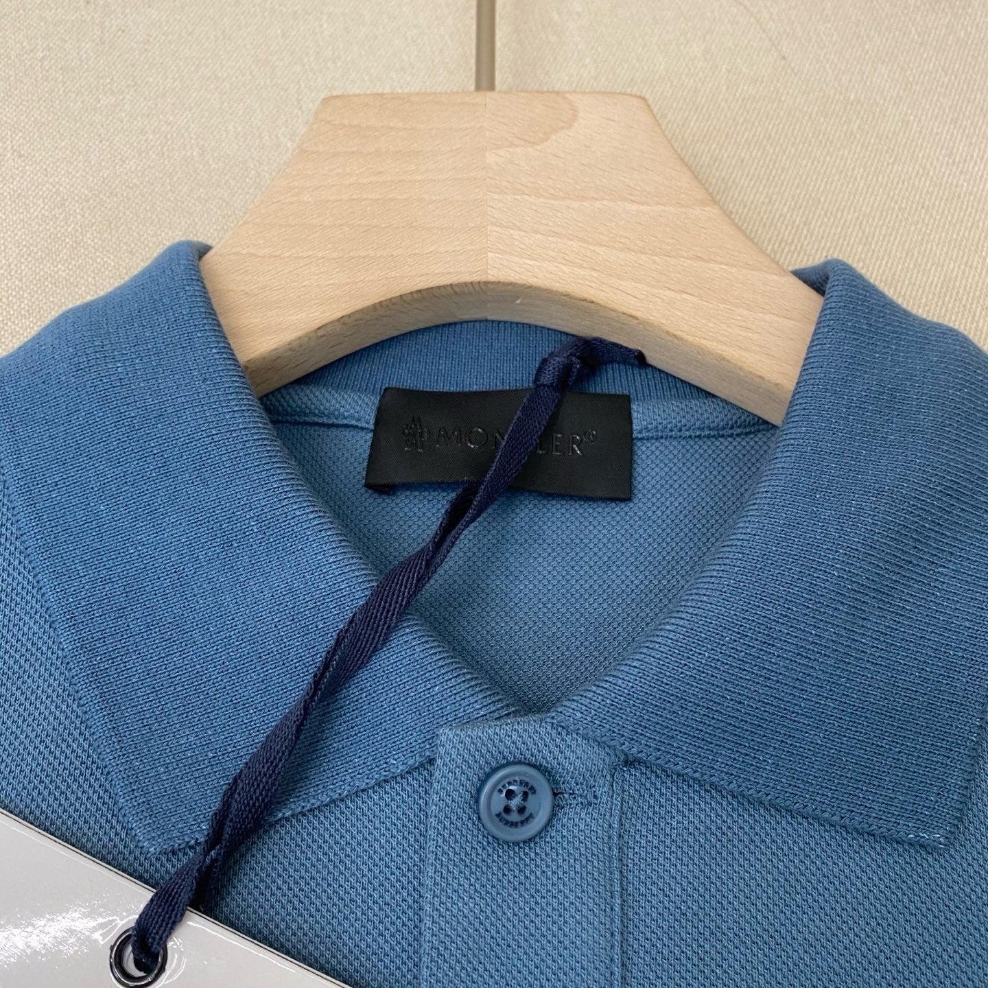 Moncler Polo T-Shirt "Blue"