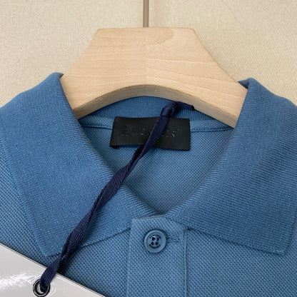 Moncler Polo T-Shirt "Blue"