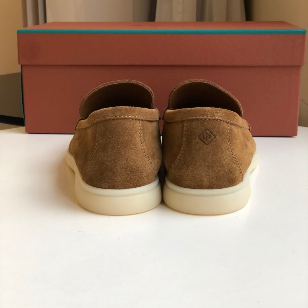 Loro Piana Summer Walk Loafers "Brown"