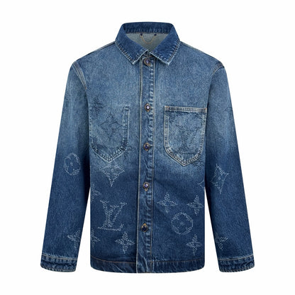 Louis Vuitton Monogram Denim Workwear Overshirt