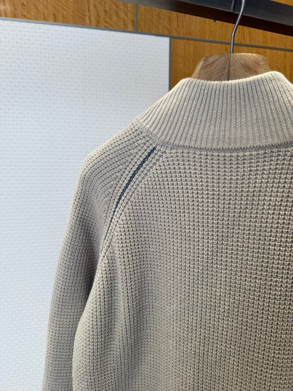 Dior Zip Sweater "Beige"