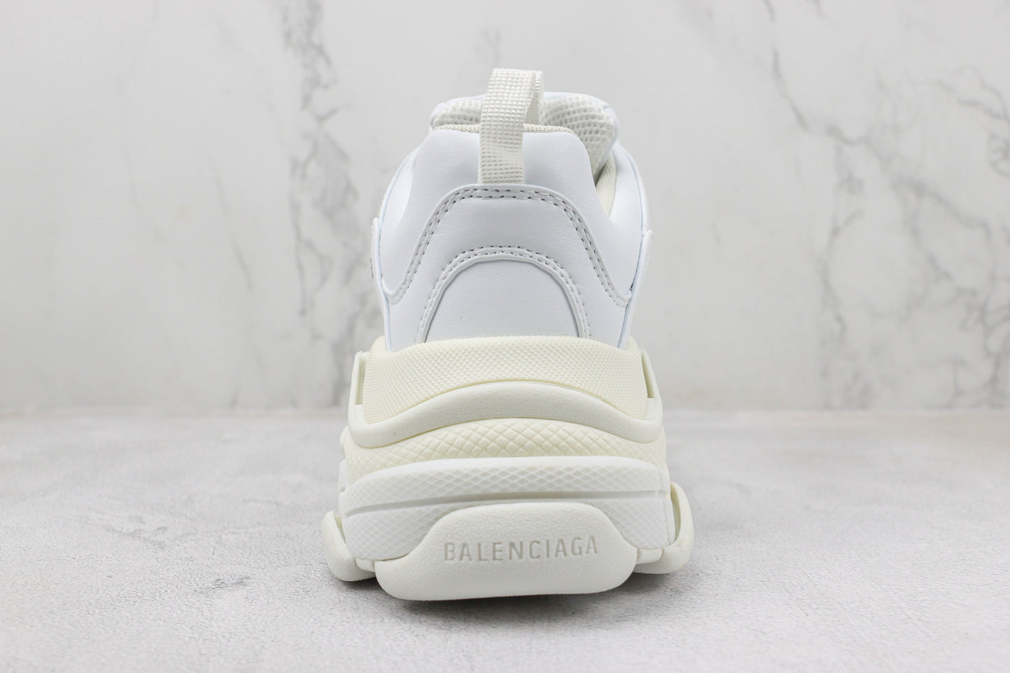 Balenciaga Triple S "White-Black Logo"