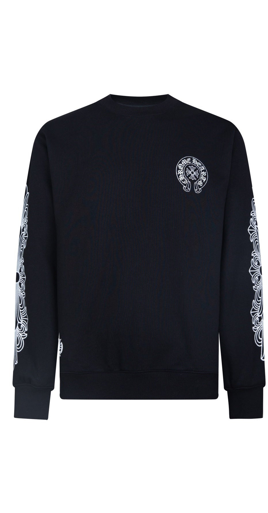 Chrome Hearts Sweatshirt "Black-White"