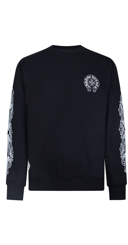 Chrome Hearts Sweatshirt "Black-White"