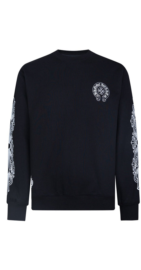 Chrome Hearts Sweatshirt "Black-White"