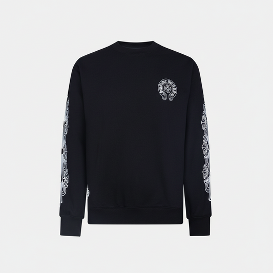Chrome Hearts Sweatshirt "Black-White"
