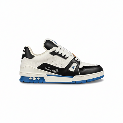 Louis Vuitton LV Trainers "White-Black-Blue"