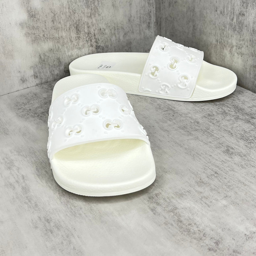 Gucci Slides "White"