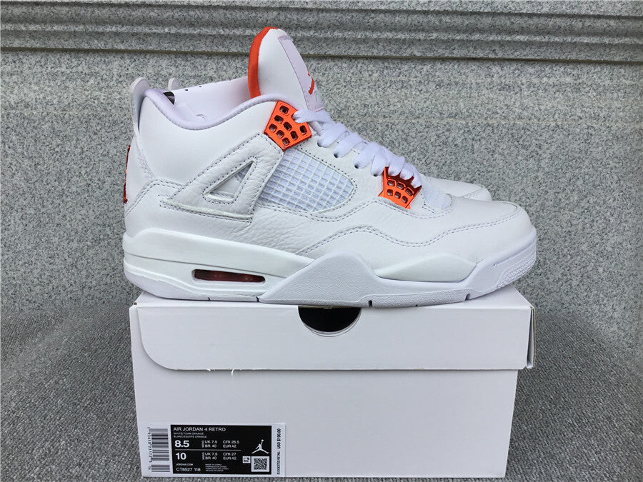 Air Jordan 4 Retro "Metallic Pack - Orange"
