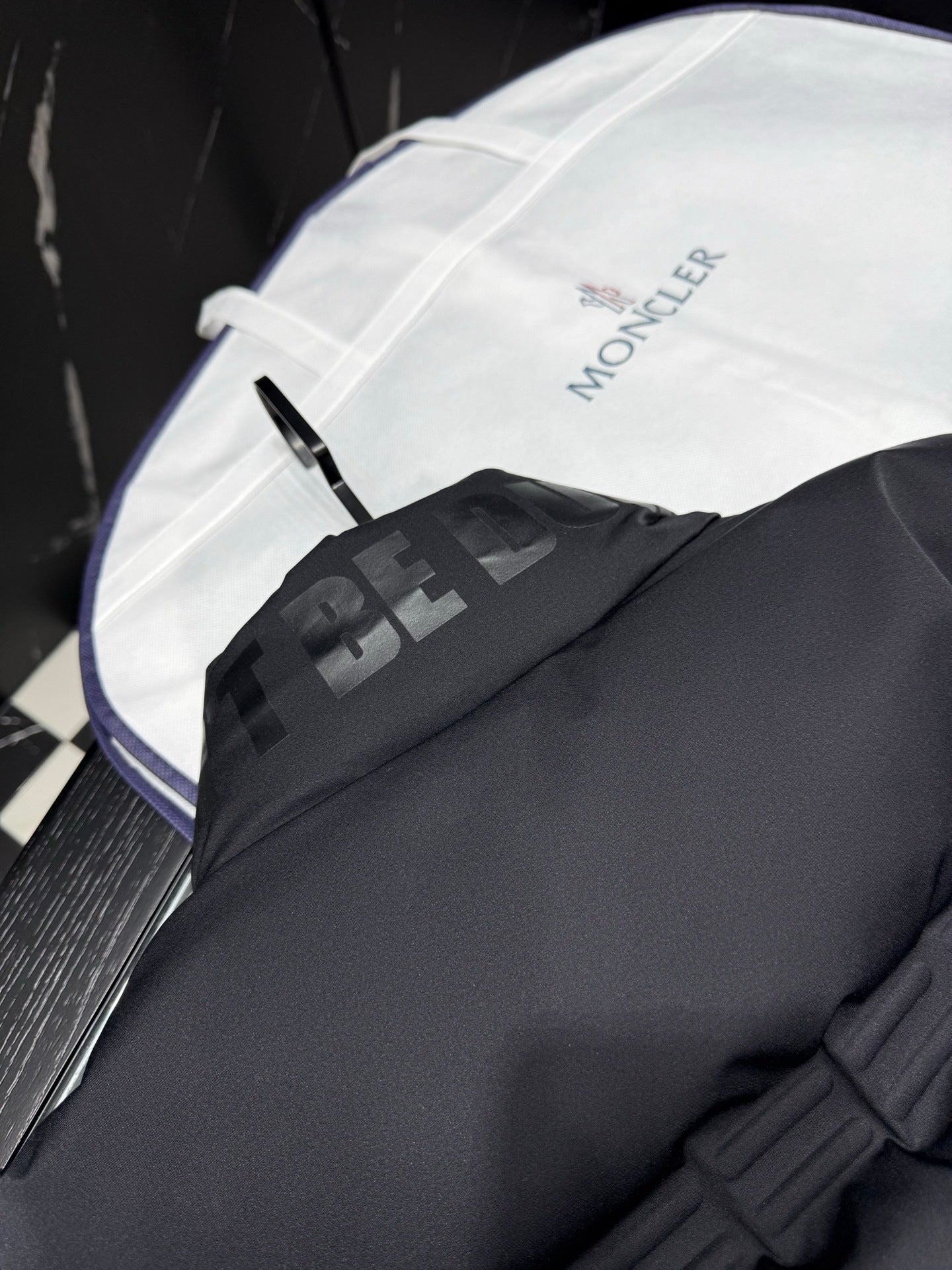 Moncler x A$AP Rocky Rally Short Down Jacket "Black"