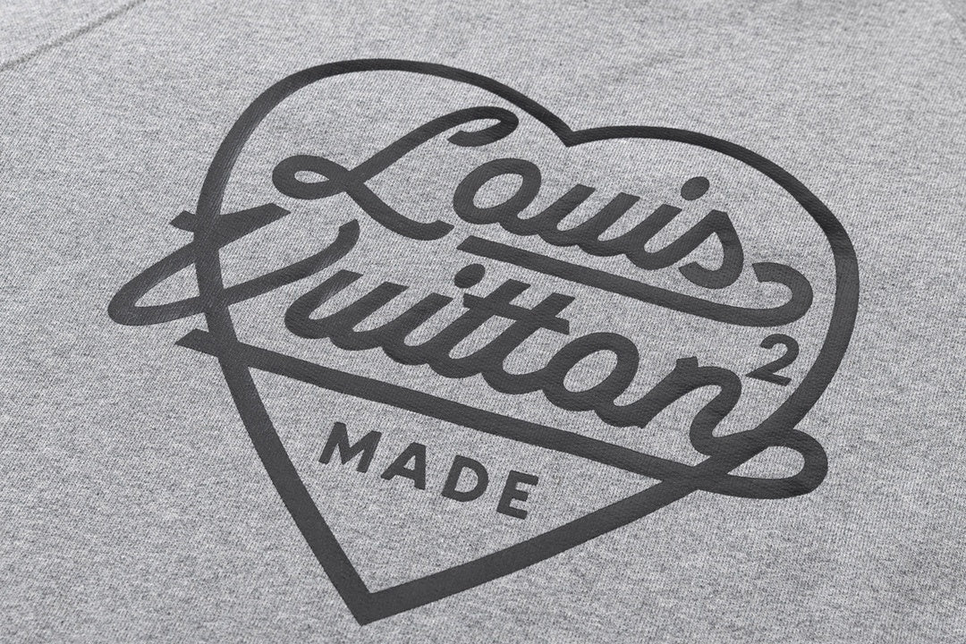 Louis Vuitton x Nigo Printed Heart Sweatshirt "Grey"