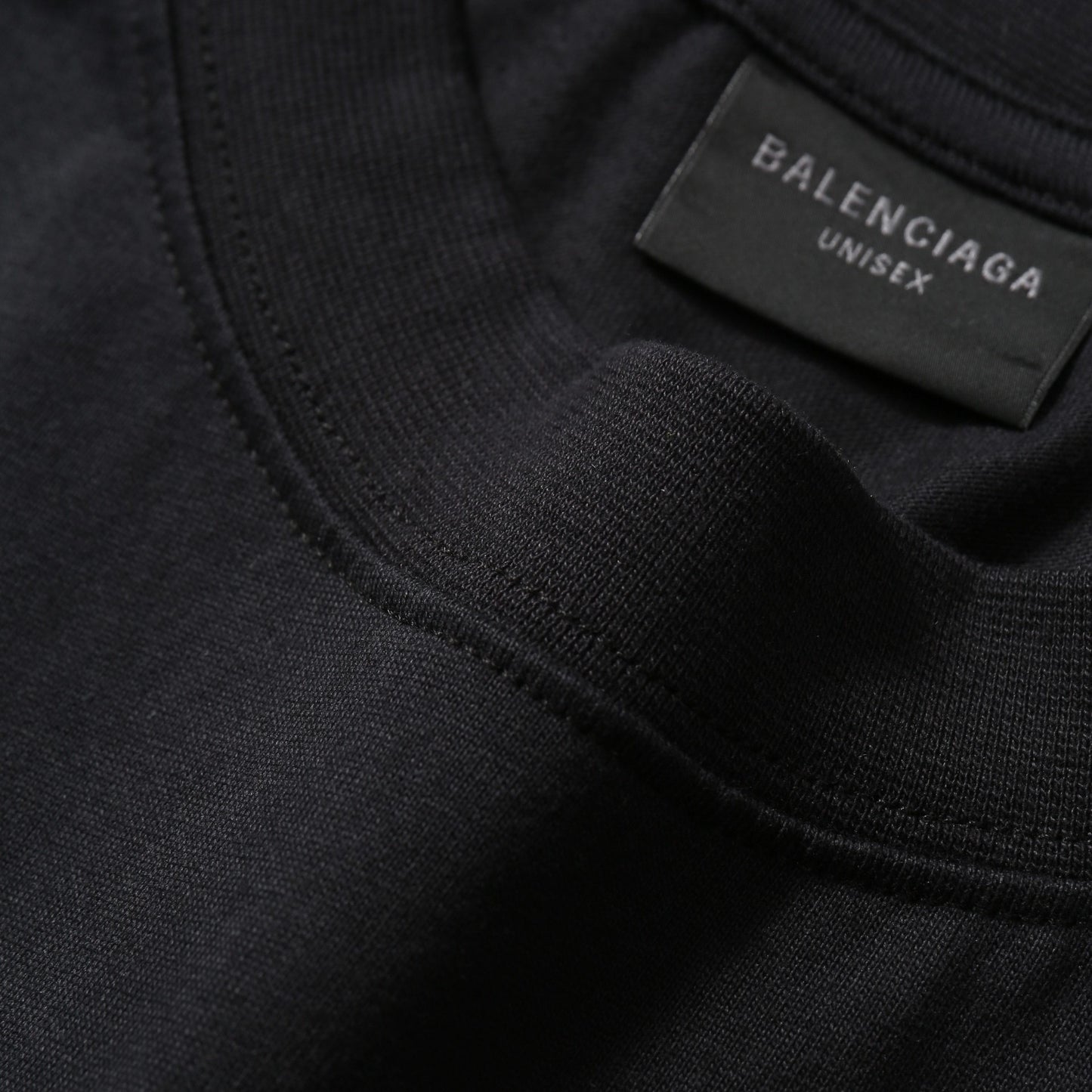 Balenciaga Back Flip T-Shirt "Black"