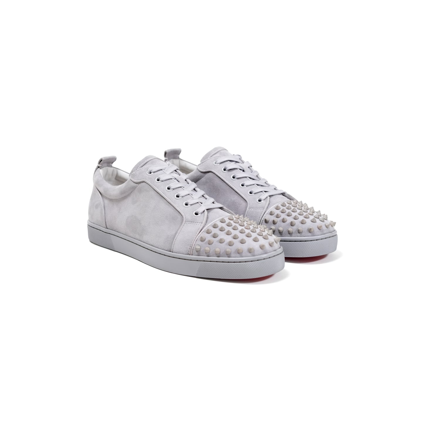 Christian Louboutin Louis Junior Spikes "Grey"