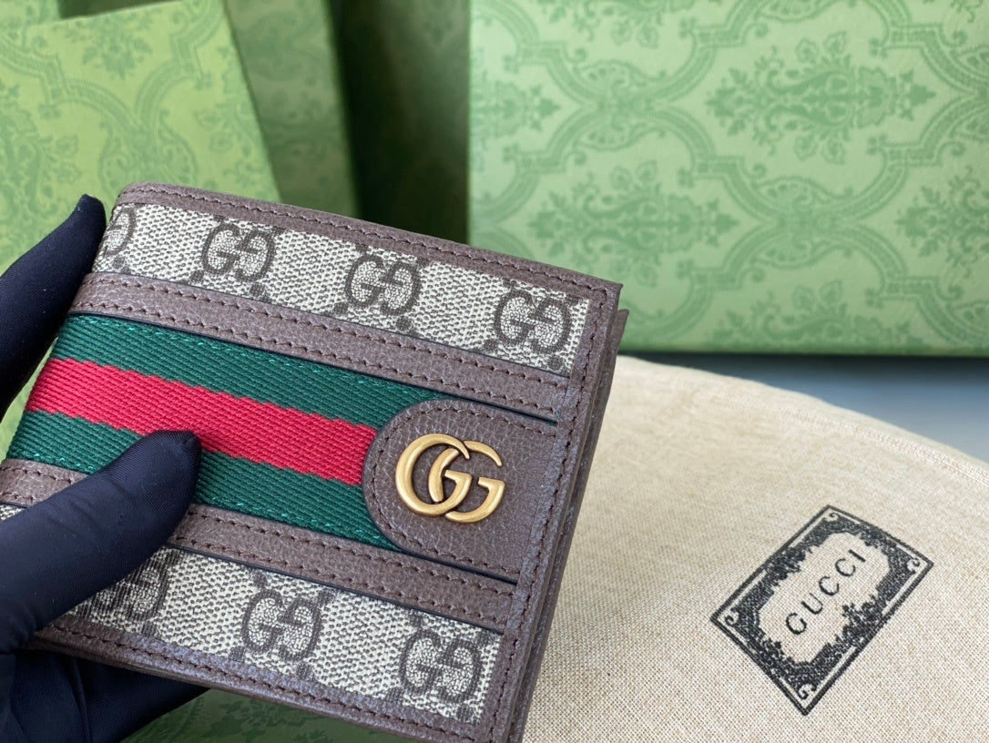 Gucci Ophidia GG Bi-Fold Wallet