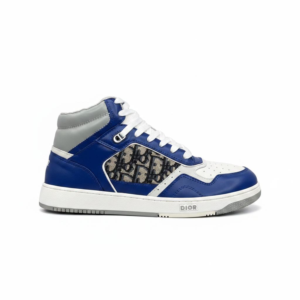 Dior B27 High-Top "Blue-White-Grey"