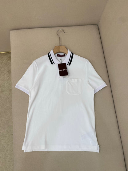 Gucci Cotton Polo T-Shirt "White"