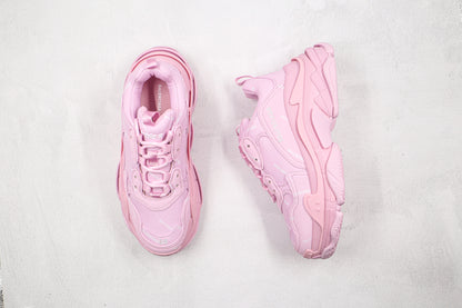 Balenciaga Triple S "Pink-All Over Logo"