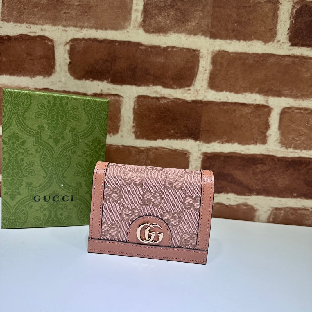 Gucci Ophidia GG Card Case Wallet