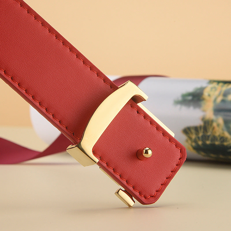 Louis Vuitton LV Initiales 30mm Reversible Belt "Monogram Eclipse" and "Red"