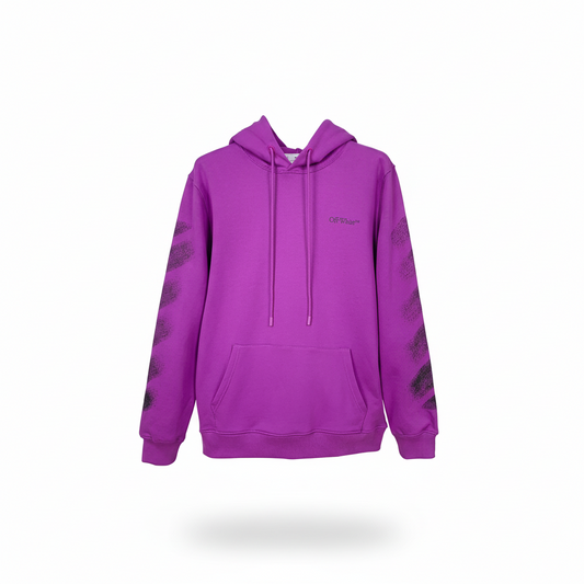 Off-White Hoodie "Magenta"