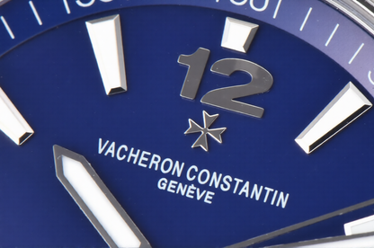 Vacheron Constantin Overseas 42mm Blue Rubber Strap Blue Dial