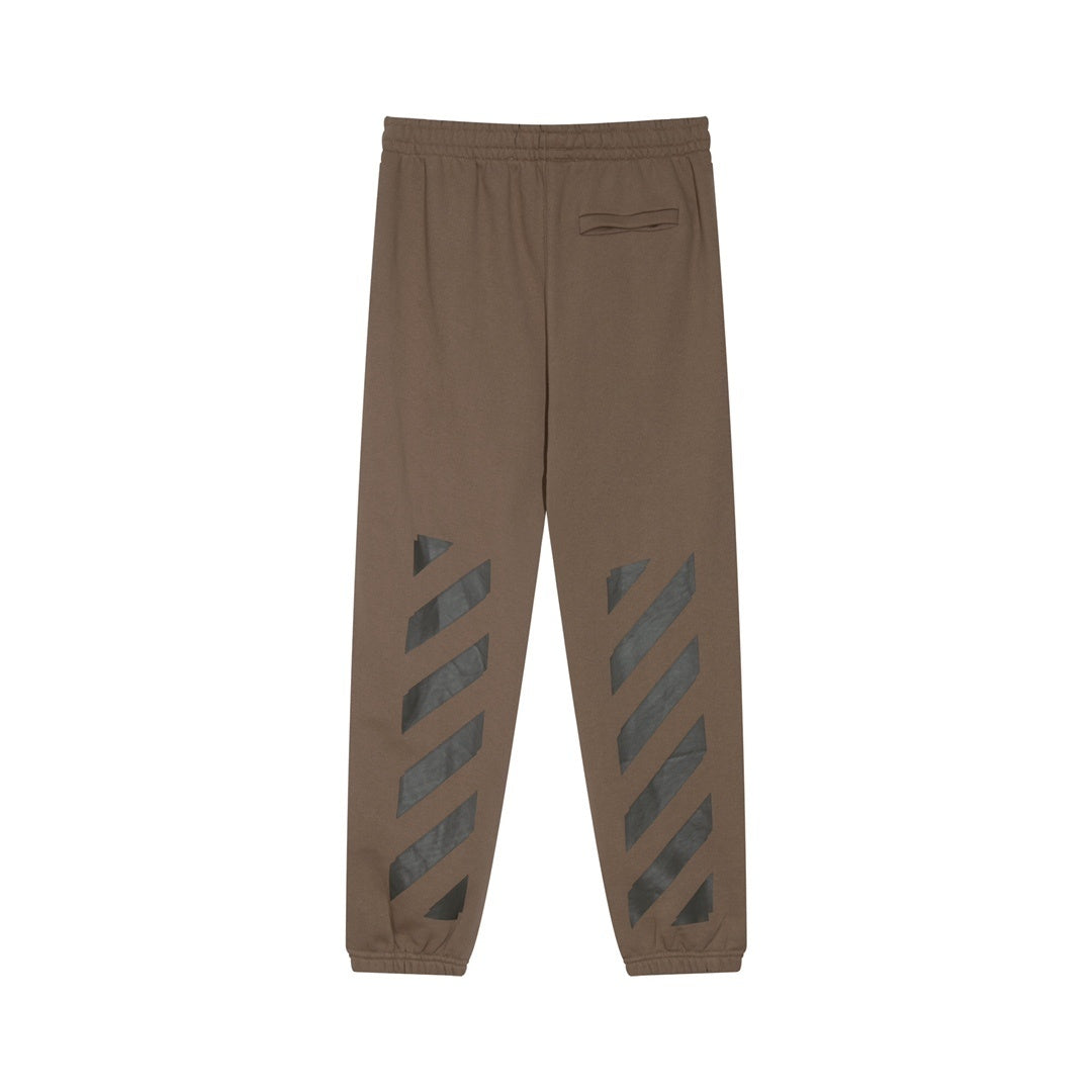 Off-White Trousers "Brown"