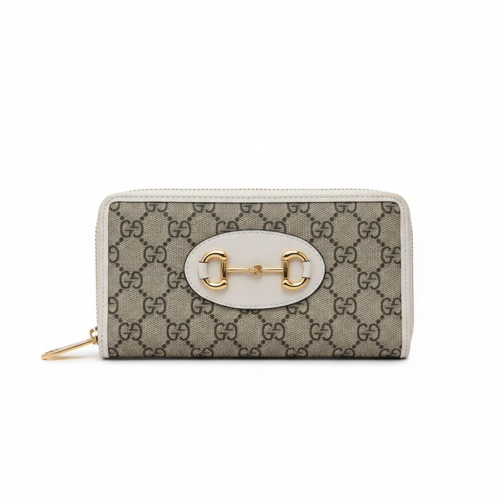 Gucci Horsebit 1955 Zip Around Wallet