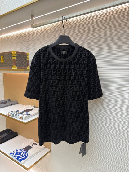Fendi FF Monogram T-Shirt "Black"